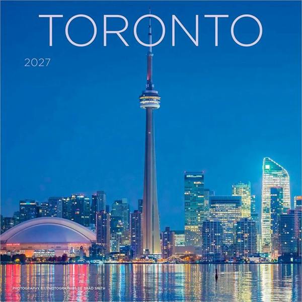 Toronto Calendar 2027, Wall Calendars, Month To View, Travel, Gift