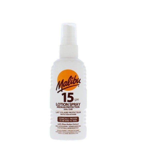 Malibu SPF15 Sun Lotion Spray 100ml