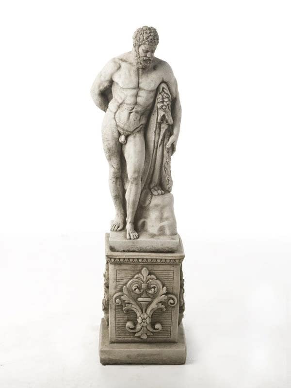 Hercules Male Classic Stone Cast Garden Ornament