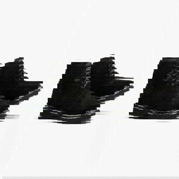 Popps RANGER Mens Desert Boots Black