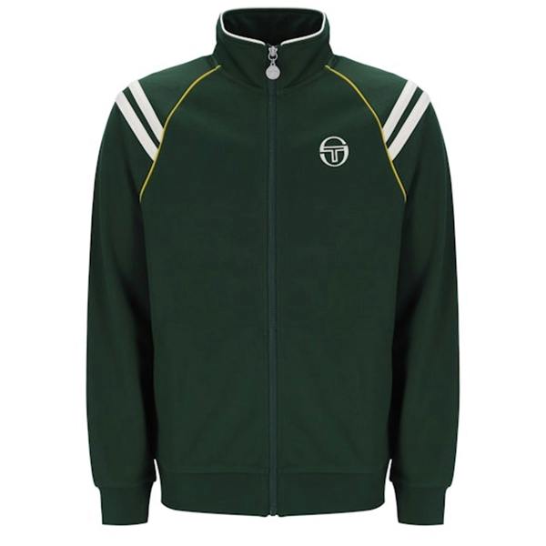 Sergio Tacchini New Cortona Track Top Jacket Pine Needle/Gardenia