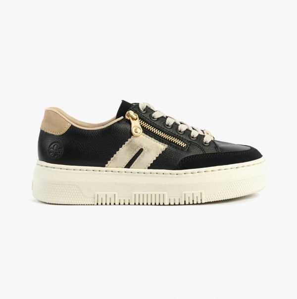 Rieker M1912-00 Womens Trainers Black