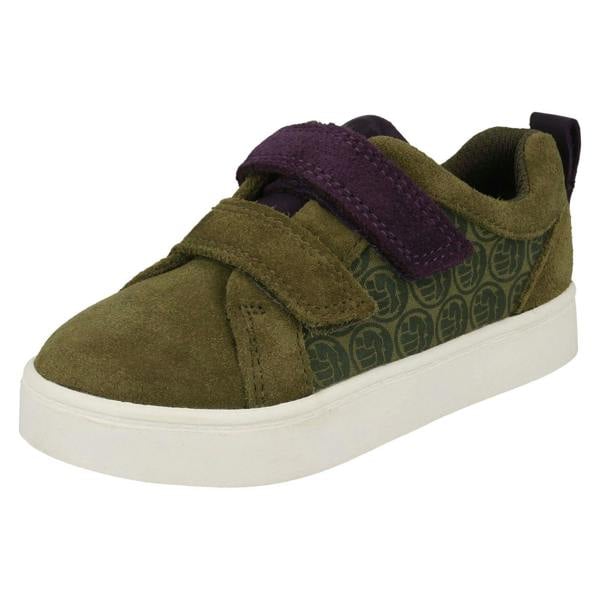 Clarks Boys Clarks Marvel Superhero Casual Shoes City Hero Lo