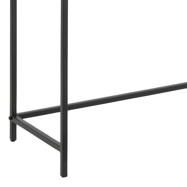 Wyld Haus El Paso Black Metal and Wood Console Table