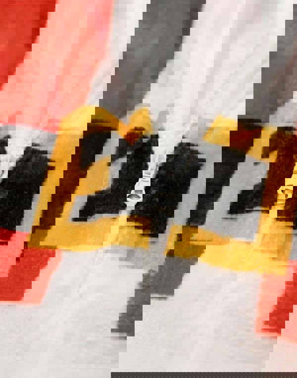 Show Me The Merch Unisex Kids Red Santa Onesie