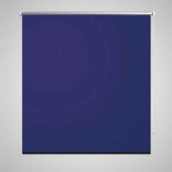 Berkfield Roller blind blackout 80 x 175 cm marine