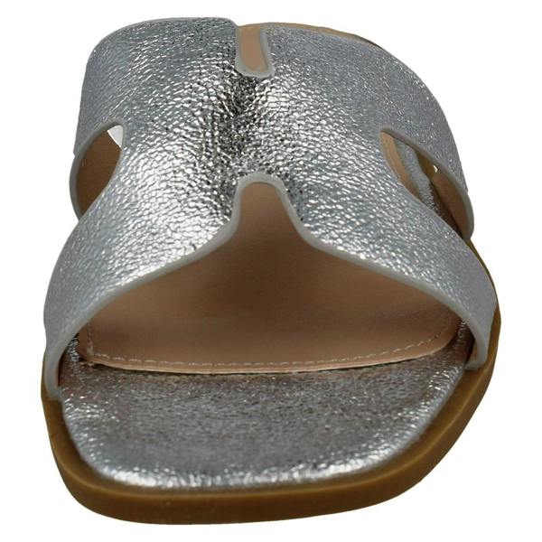 Spot On Ladies Spot On Casual Open Toe Summer Mule