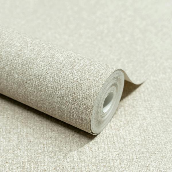 Grandeco Boutique Monroy Semi Plain Effect Luxury Weight Embossed Wallpaper, Off White
