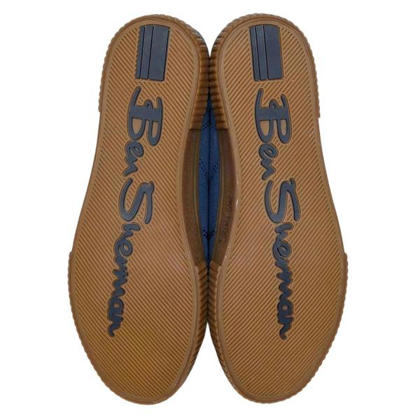 Ben Sherman Mens Canvas Trainers - Navy - 