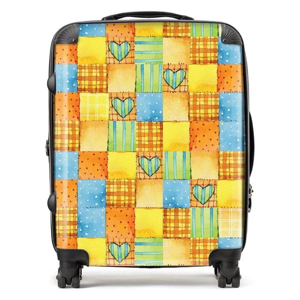 Warren Reed Baby Watercolour Blanket Pattern Suitcase