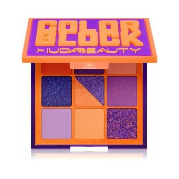 Huda Beauty Color Block Obsessions Eyeshadow Palette 7.5g - Orange & Purple