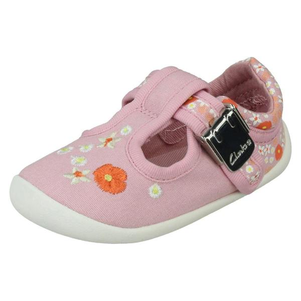 Clarks Unisex Childrens Clarks T-Bar Casual Shoe Roamer Sun
