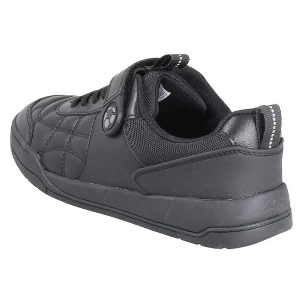 Clarks Boys Clarks Football Inspired School Shoes Laser Cross