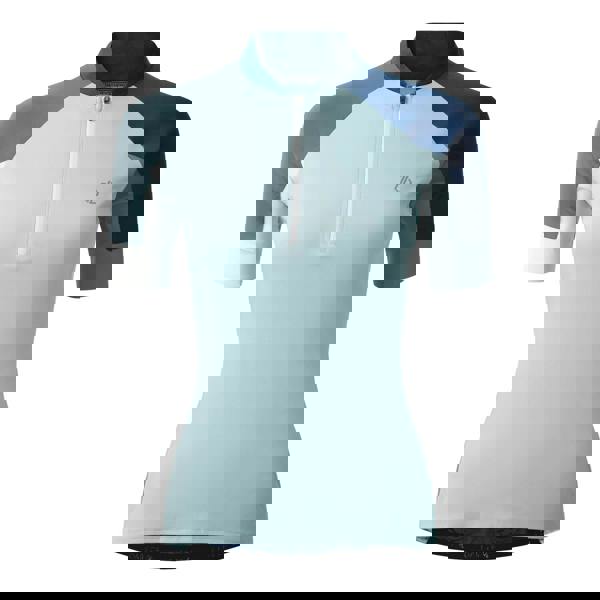 Dare 2B Womens/Ladies Flutter Jersey - Element Grey/Aquifer/Moonlight - 