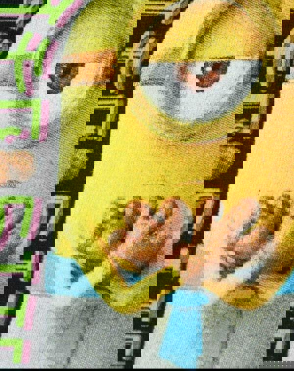 Vanilla Underground Despicable Me Mens Black Minions Vest