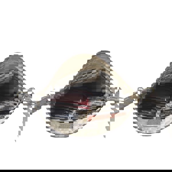 Assots London 'AGATHA' Distressed Grey Vintage VT Real Leather Crossbody Bag