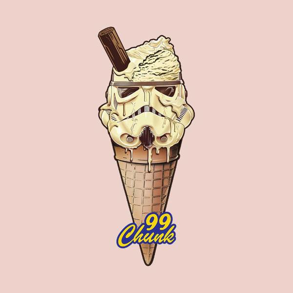 Trooper Ice Cream Blush Pink T-Shirt