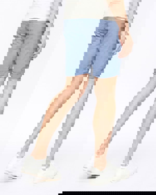 Crosshatch Sinwood Chino Shorts Pale Blue