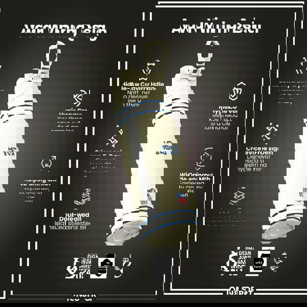 ION8 NFL x ION8 Insulated Steel Water Bottle, NFL Colts, 750ml (24oz)