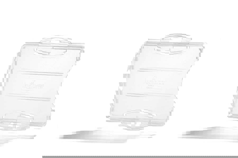 Durable DUO 2 Card Security Pass ID Badge Holders for Lanyards | 10 Pack | Clear