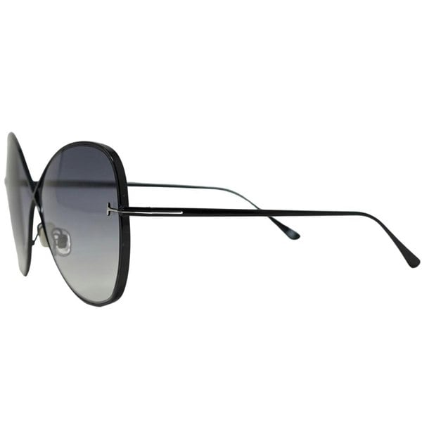 Tom Ford Nickie Black Thin Framed Sunglasses