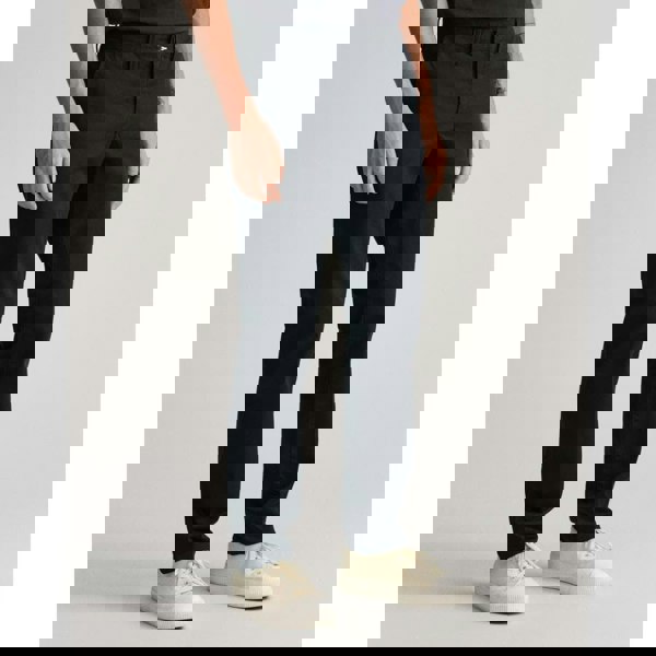 GANT Mens Slim Fit Twill Chinos - 5 Black