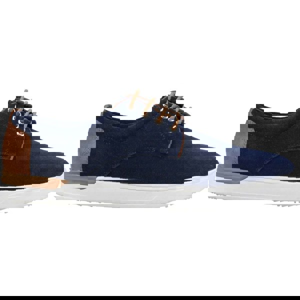 Hush Puppies Joey Suede Men's Navy Lace-Up Shoes