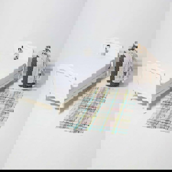 HOMESCAPES Cot Bed Terry Towelling Waterproof Mattress Protector, Pack of 2