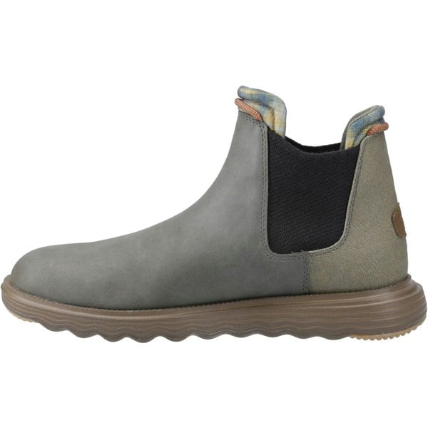 HEYDUDE Branson Classic Boots - Dark Olive/Espresso