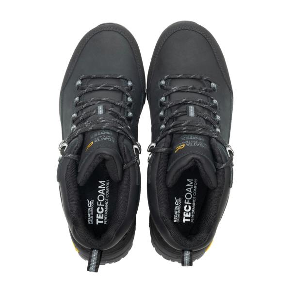 Regatta Womens/Ladies Burrell II Leather Walking Boots - Black - 