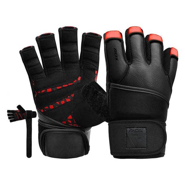 RDX Sports GYM GLOVE MICRO RED/BLACK PLUS