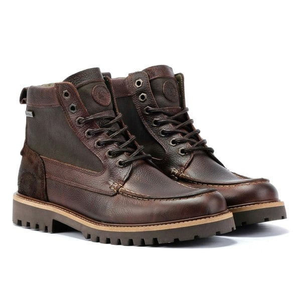 Barbour Sheene Moc Toe Men's Boots - Brown
