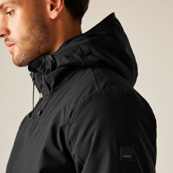 Regatta Mens Balaton Insulated Waterproof Jacket - Black