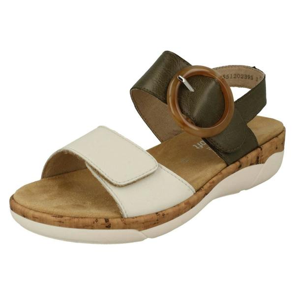 Remonte Ladies Remonte Buckle Detailed Sandals R6853
