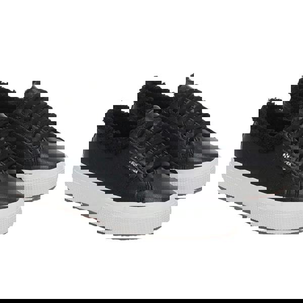 Superga Unisex Adult 2750 Vegan Leather Trainers - Black