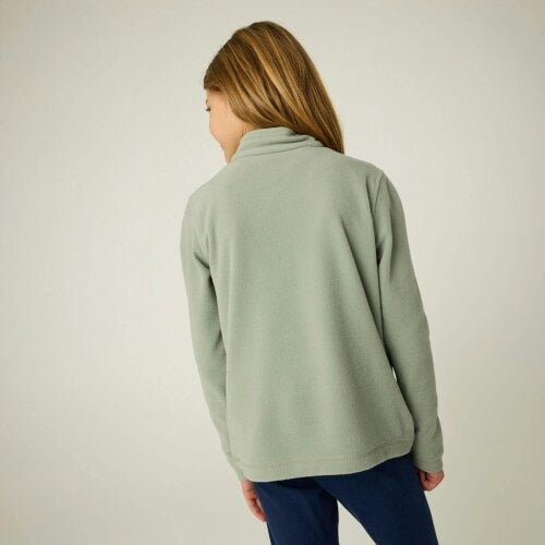 Regatta Great Outdoors Kids Hot Shot II Half Zip Fleece Top - Glacier Green - Glacier Green - 100% Polyester