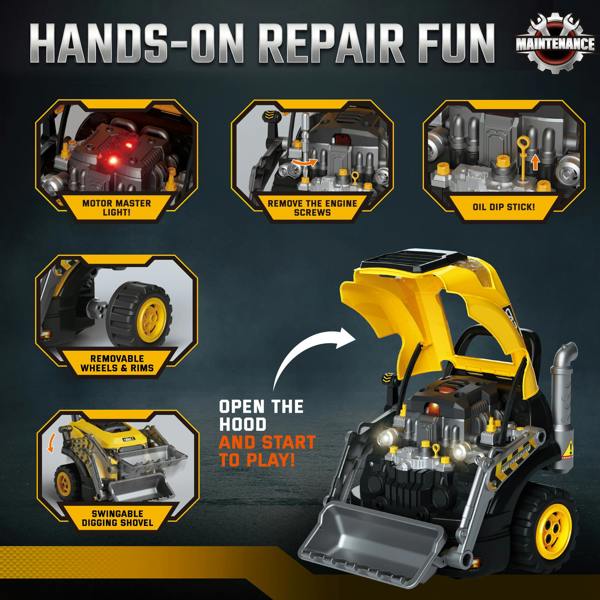 Kids Truck Engine Toy Set