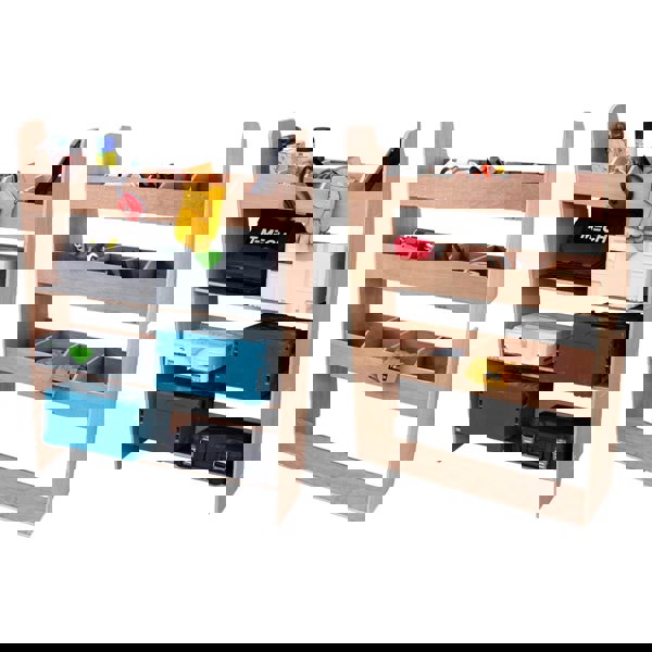 Monstershop Ford Transit Custom Divider Racking & Toolbox Van Racking