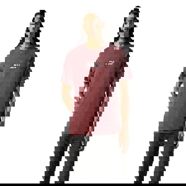 Levis Mens Classic Graphic Relaxed Fit T-Shirt - Red