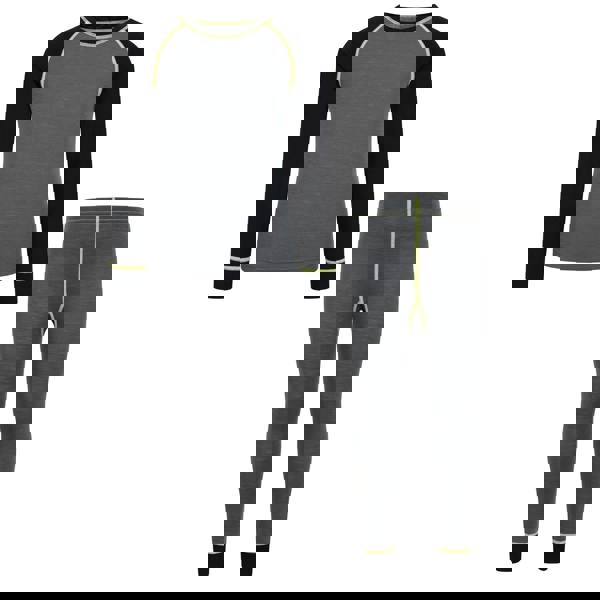 Mountain Warehouse Childrens/Kids Merino II Base Layer Set - Alloy - 