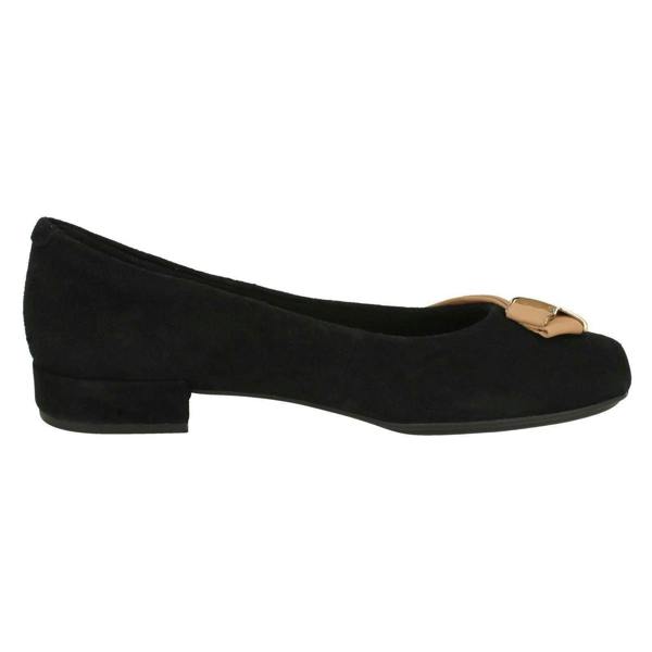 Clarks Ladies Clarks Stylish Cross Detailed Shoes Rosabella Moon