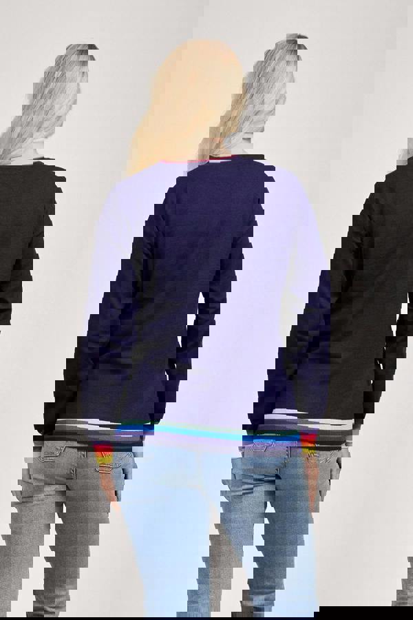 Mudflower Rainbow Drop Shoulder Jumper