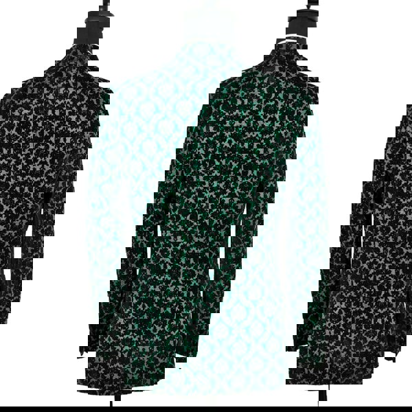 David WeJ Washington Floral Jacquard Blazer - Green