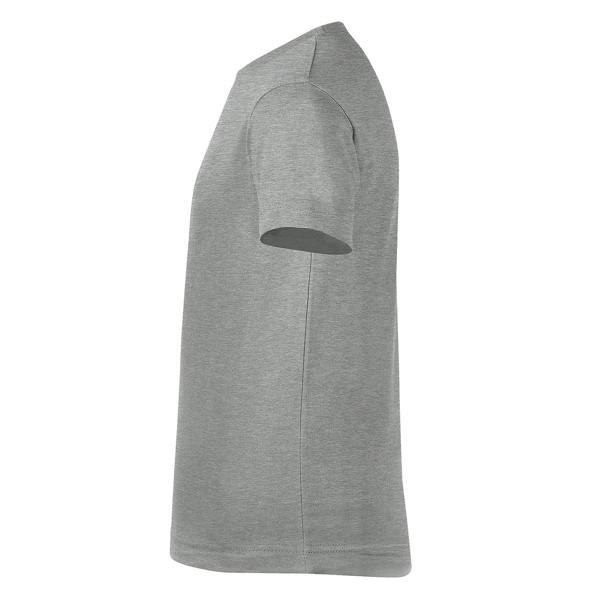 SOLS Childrens/Kids Regent Short Sleeve Fitted T-Shirt - Grey Marl