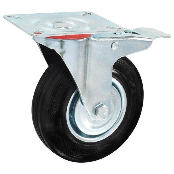 Berkfield 12 pcs Swivel Casters 125 mm