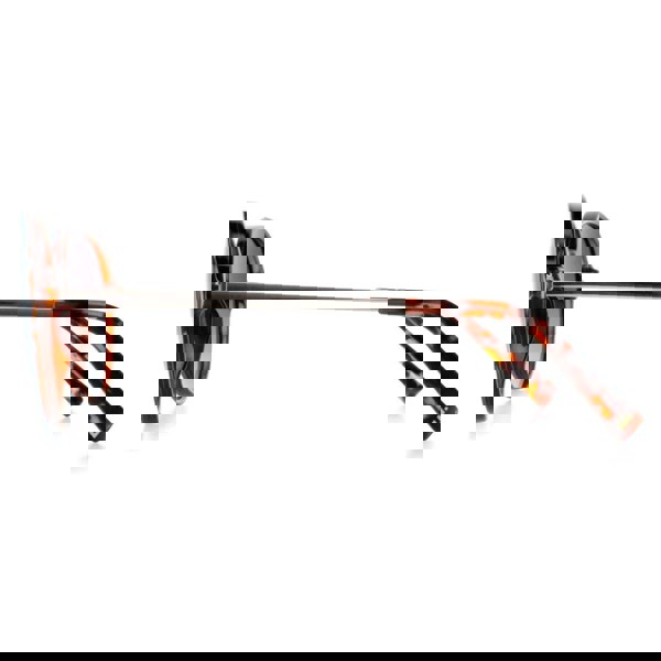 INVU Sunglasses B2135 B Demi Tortoise Brown Gold Grey Polarized