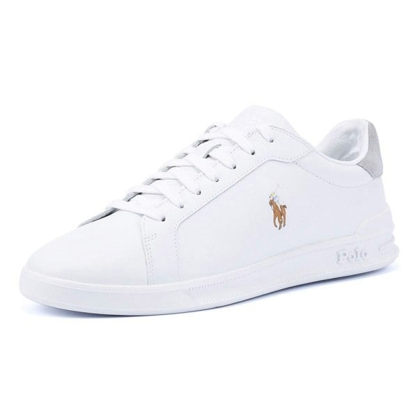 Ralph Lauren - 809940762002 Mens HRT CT II Sneakers White/Grey