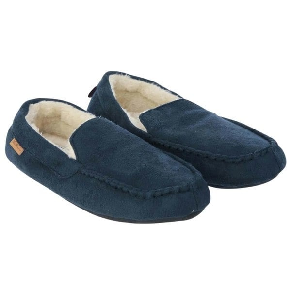 Ben Sherman Mens Casa Cartegena Moccasin Slippers - Navy