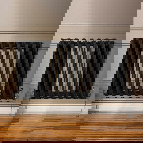Monstershop Traditional 3 Column Radiator - 600 x 1012mm - Black