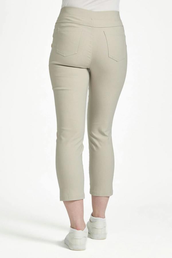 Mudflower Button Detailed Bengaline Stretch Trousers